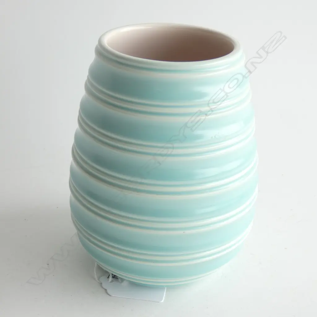 A Poole vase, Keith Murray lathe turned style Image 1++